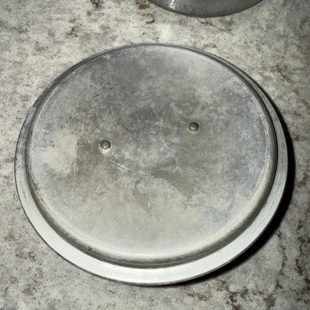 Vintage WEAR-EVER Aluminum Tacuco No. 701  Pot Sauce Pan Lid Long Wood Handle